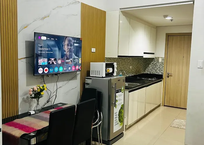 Aparthotel Cozy Staycation At Shore Residences Near Mall Of Moa Manila