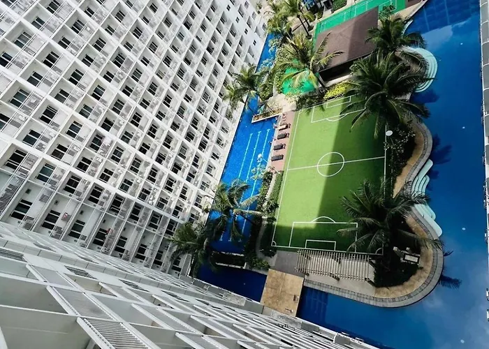 Aparthotel Cozy Staycation At Shore Residences Near Mall Of Moa Manila